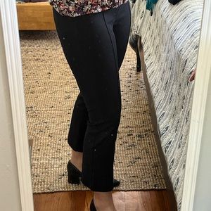 LOFT kick flare crop dress pants